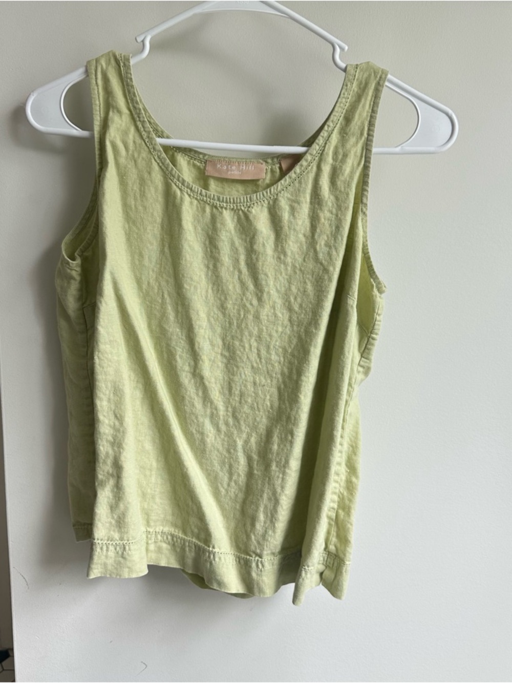 100% linen tank